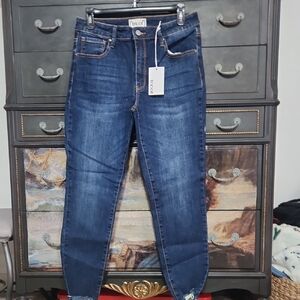 Bricol Women's Classic Blue Skinny Jeans